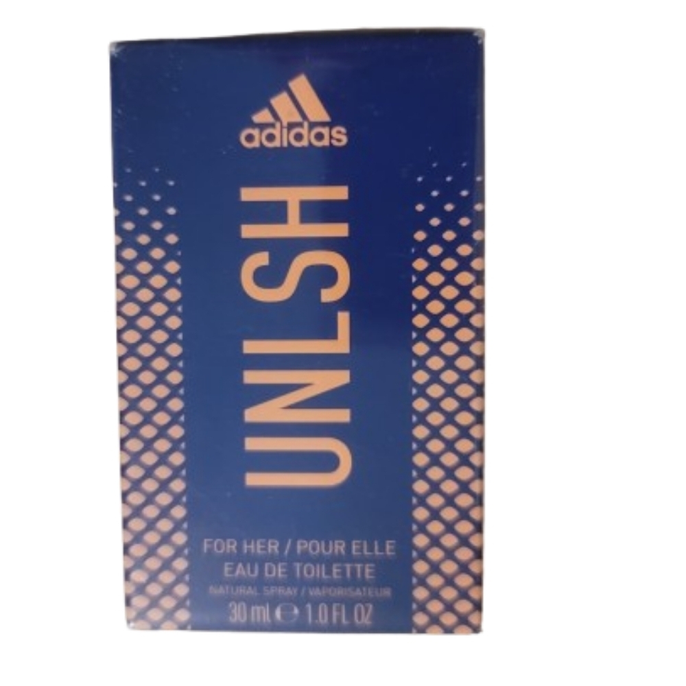Adidas Unleash Eau de Toilette for Her - Navy and Gold